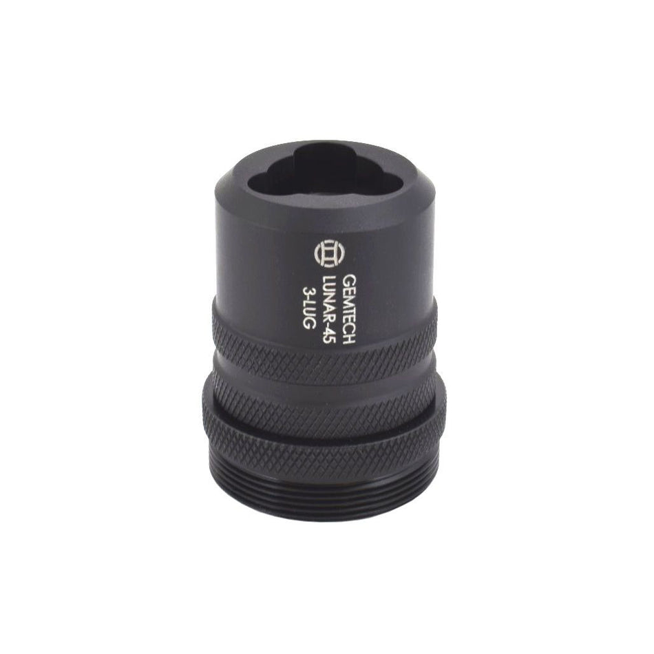 Gemtech GM-45 Lunar 45 Female 3-Lug QD Suppressor Mount