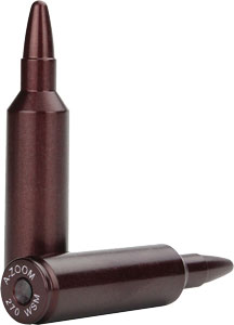 A-Zoom 2-Pack .270 WSM Metal Snap Cap Dummy Rounds