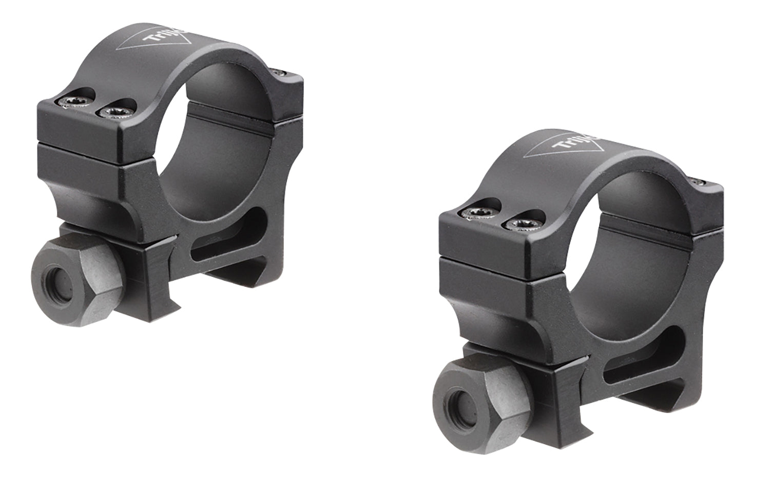 Trijicon AC22005 Standard 1" Riflescope Rings Black Parkerized Aluminum
