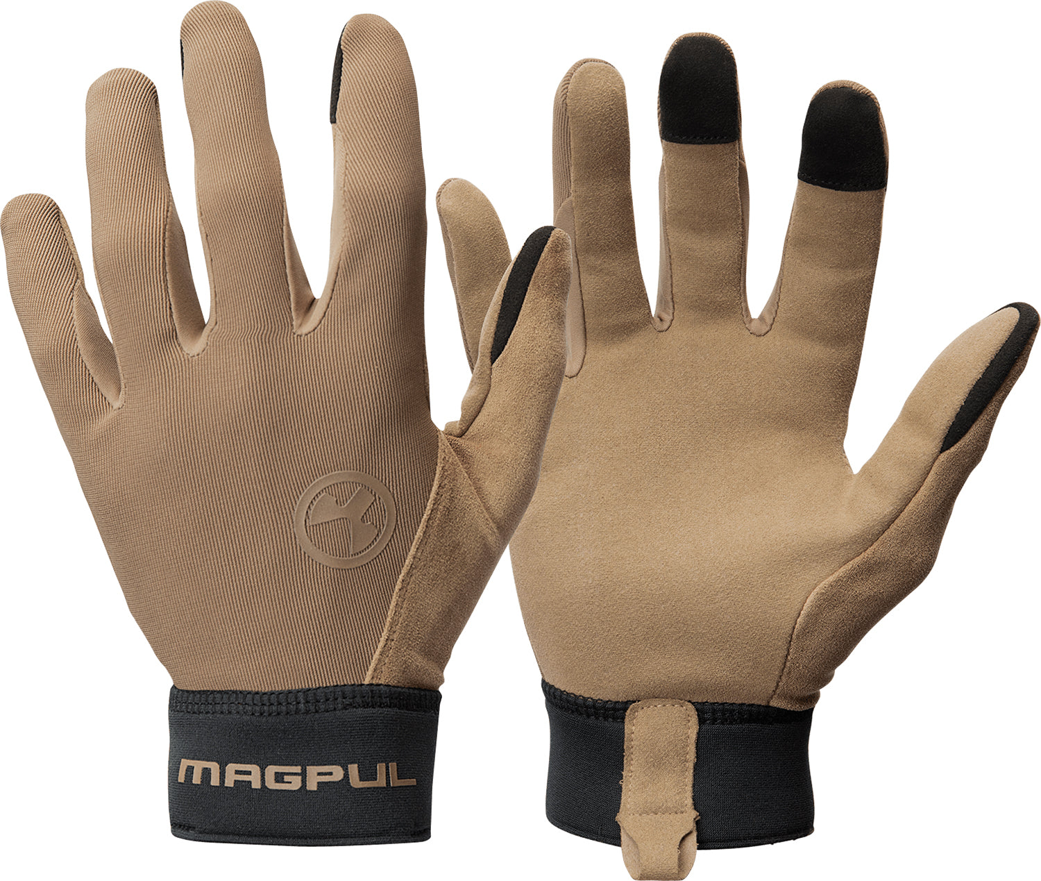 Magpul MAG1014-251 Technical 2.0 Coyote Touchscreen Gloves Small Synthetic/Suede