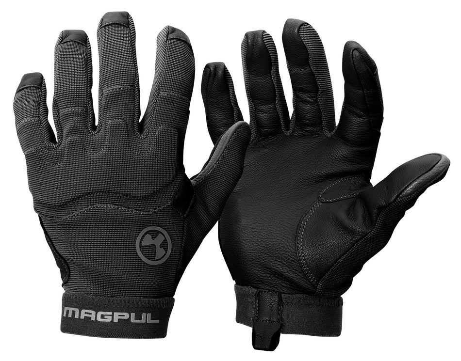 Magpul MAG1015-001 Patrol 2.0 Black Nylon/Leather Gloves Small
