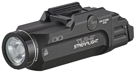 Streamlight 69464 TLR-9 Weapon-Mounted Tactical Light, 1,000 Lumens, Black Anodized