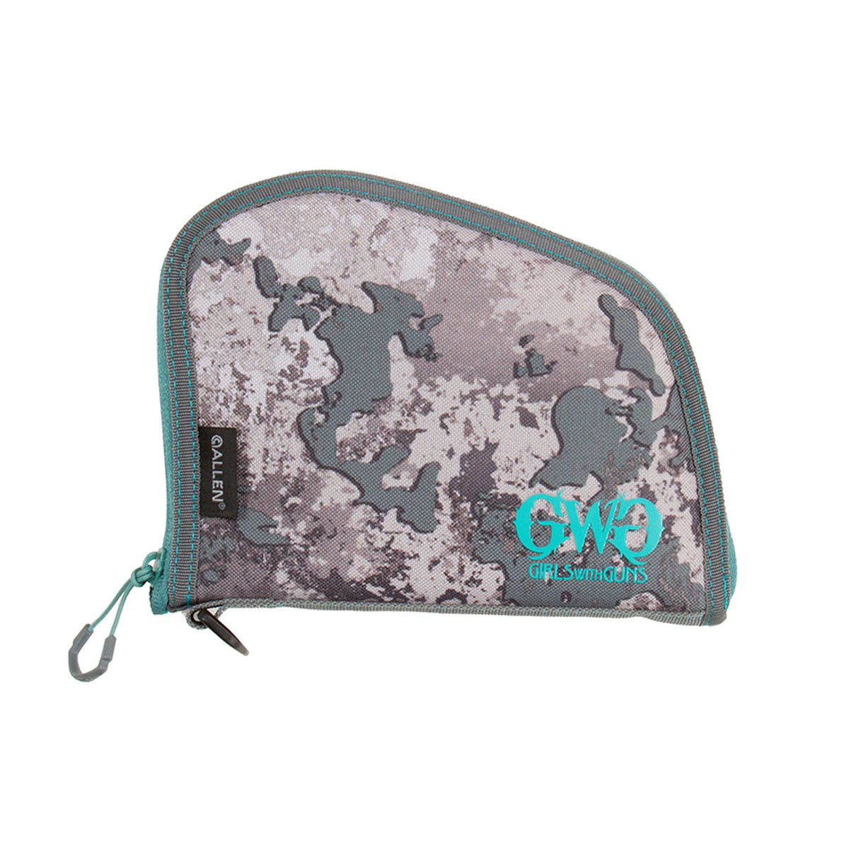 Girls With Guns 918 In The Shade Compact Handgun Case 8" Shade Camo with Heavy-Duty Foam