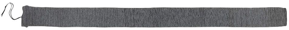 Allen Oversized Gun Sock Black and Gray Silicone Treated with Drawstring Fits Scoped Rifles up to 52"