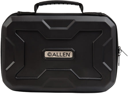 Allen EXO Polymer Handgun Case 12 Inch Black with Egg Crate Foam Interior and Molded Rubber Handle