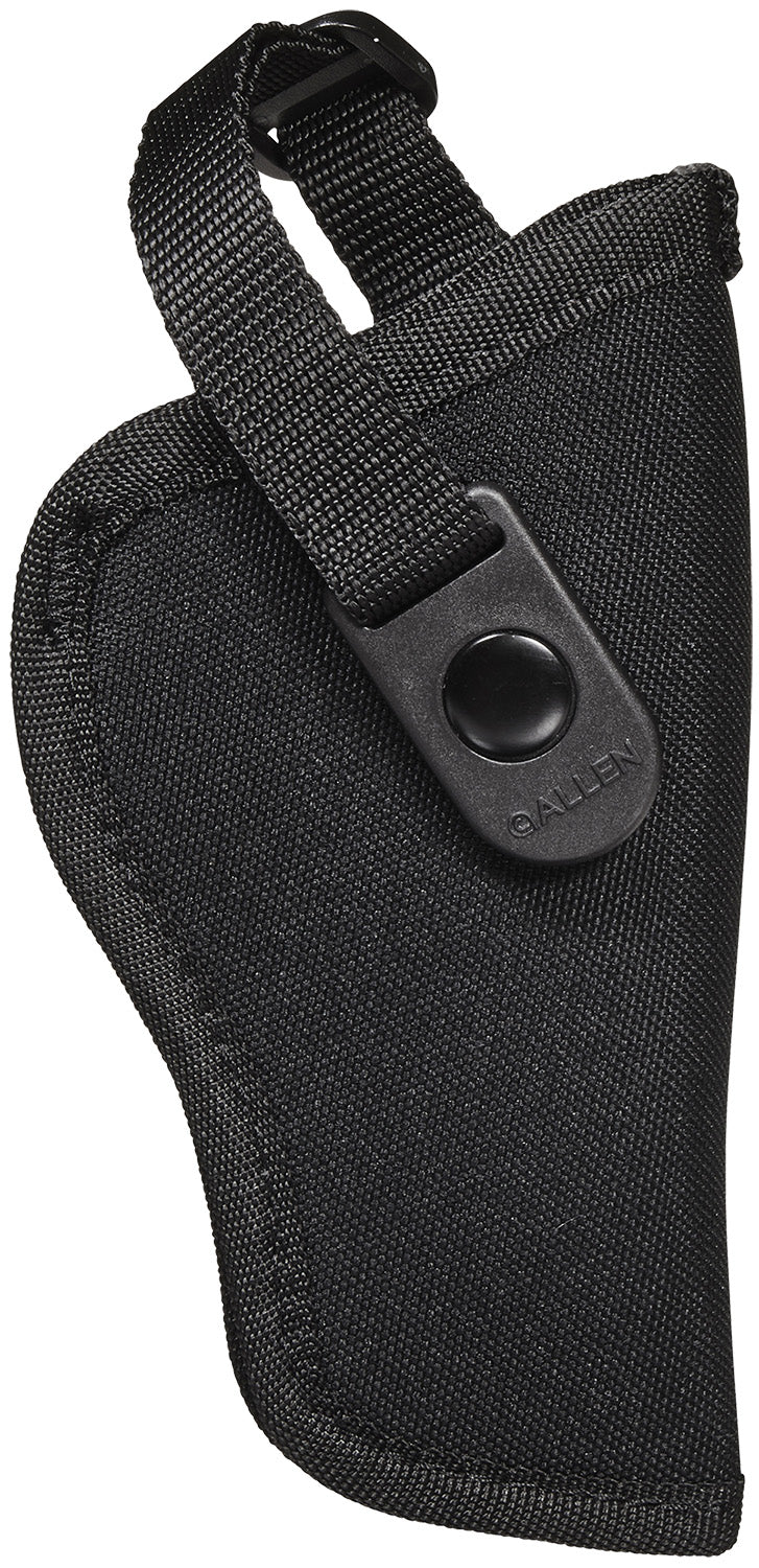 Allen 44801 Cortez Size 01 OWB Black Polyester Adjustable Strap Holster for Medium Semi-Auto Handguns RH