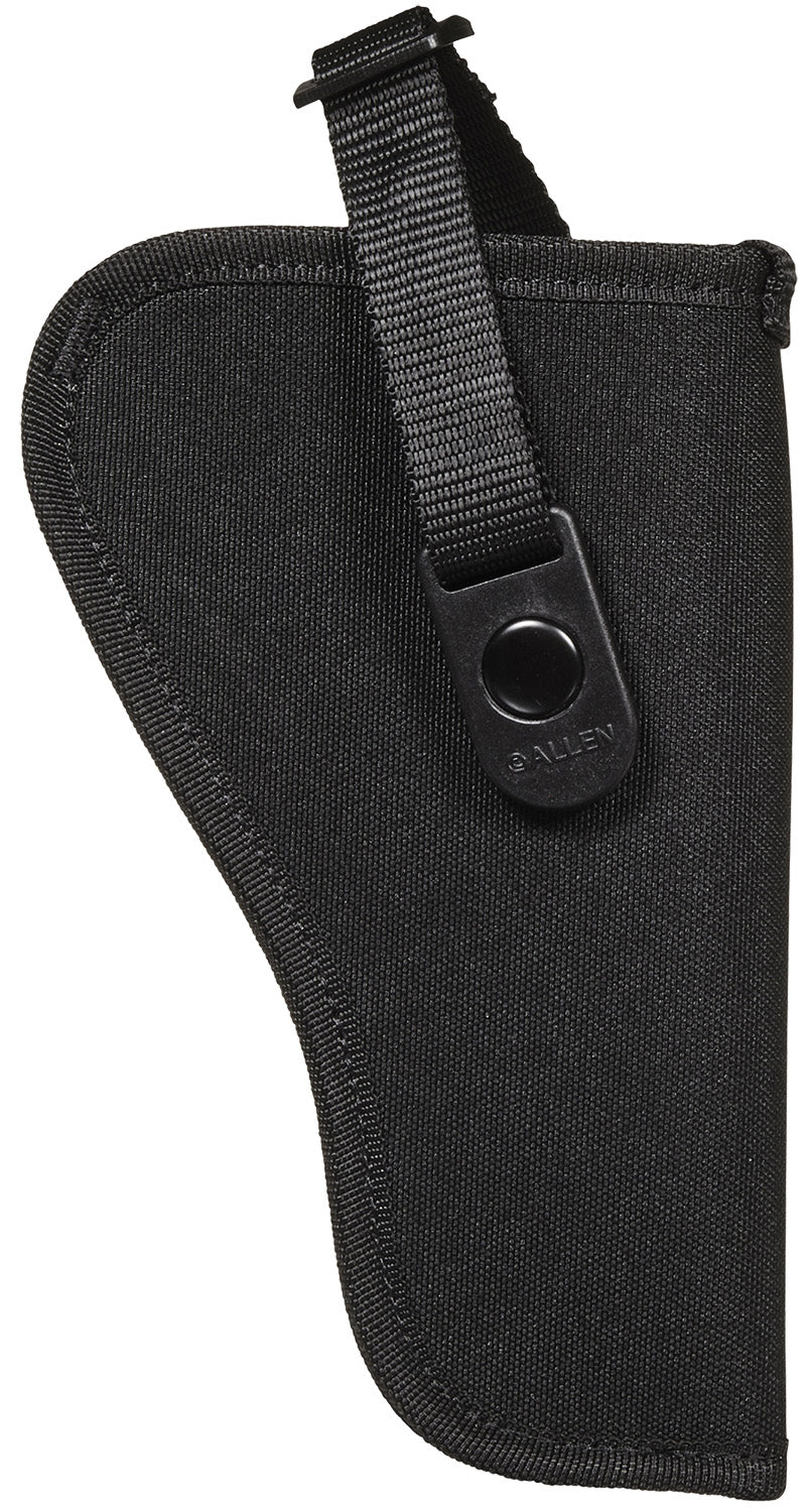 Allen 44802 Cortez Size 02 OWB Black Polyester Adjustable Strap Holster Medium-Large DA Revolver RH