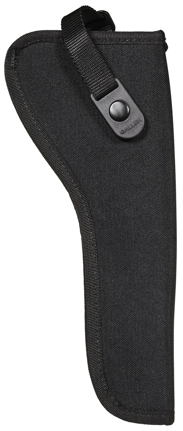 Allen 44810 Cortez Size 10 OWB Black Polyester Adjustable Strap Holster 7-8.5in DA Revolver Right Hand