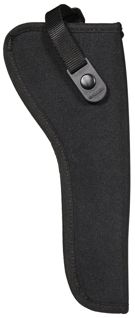 Allen 44810 Cortez Size 10 OWB Black Polyester Adjustable Strap Holster 7-8.5in DA Revolver Right Hand