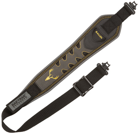 Allen 8357 Aspen Gray Nubuck Leather Sling with BakTrak Quick-Adjust Rifle Shotgun