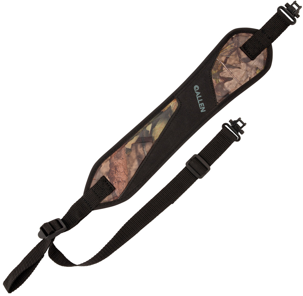 Allen 8287 Glenwood Mossy Oak Break-Up/Black Nylon Rifle/Shotgun Sling Foam Padded Non-Slip with Swivels