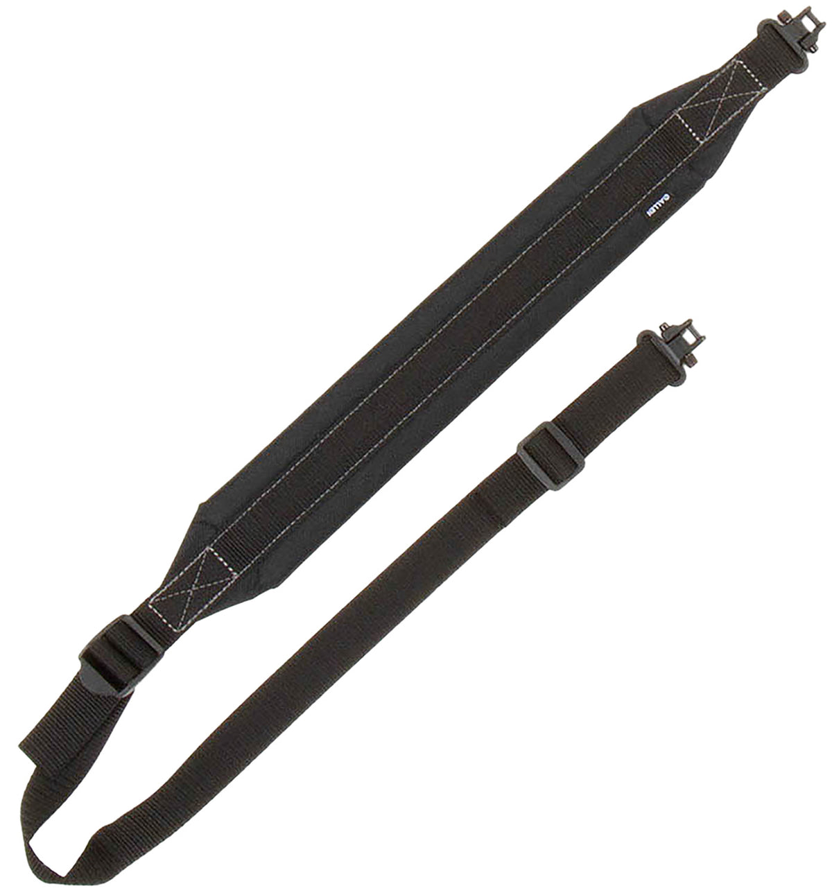 Allen 8311 Black Endura Fabric Padded Rifle Sling Heavy Web Construction and Swivels