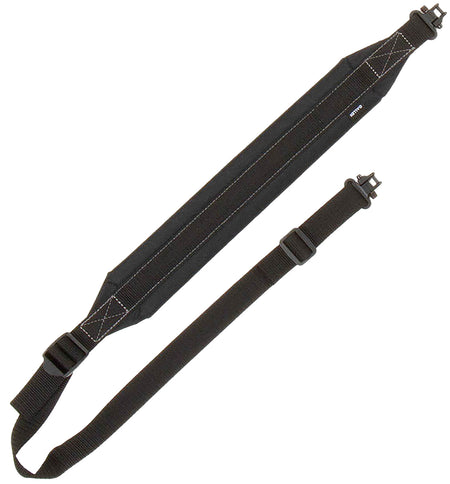 Allen 8311 Black Endura Fabric Padded Rifle Sling Heavy Web Construction and Swivels