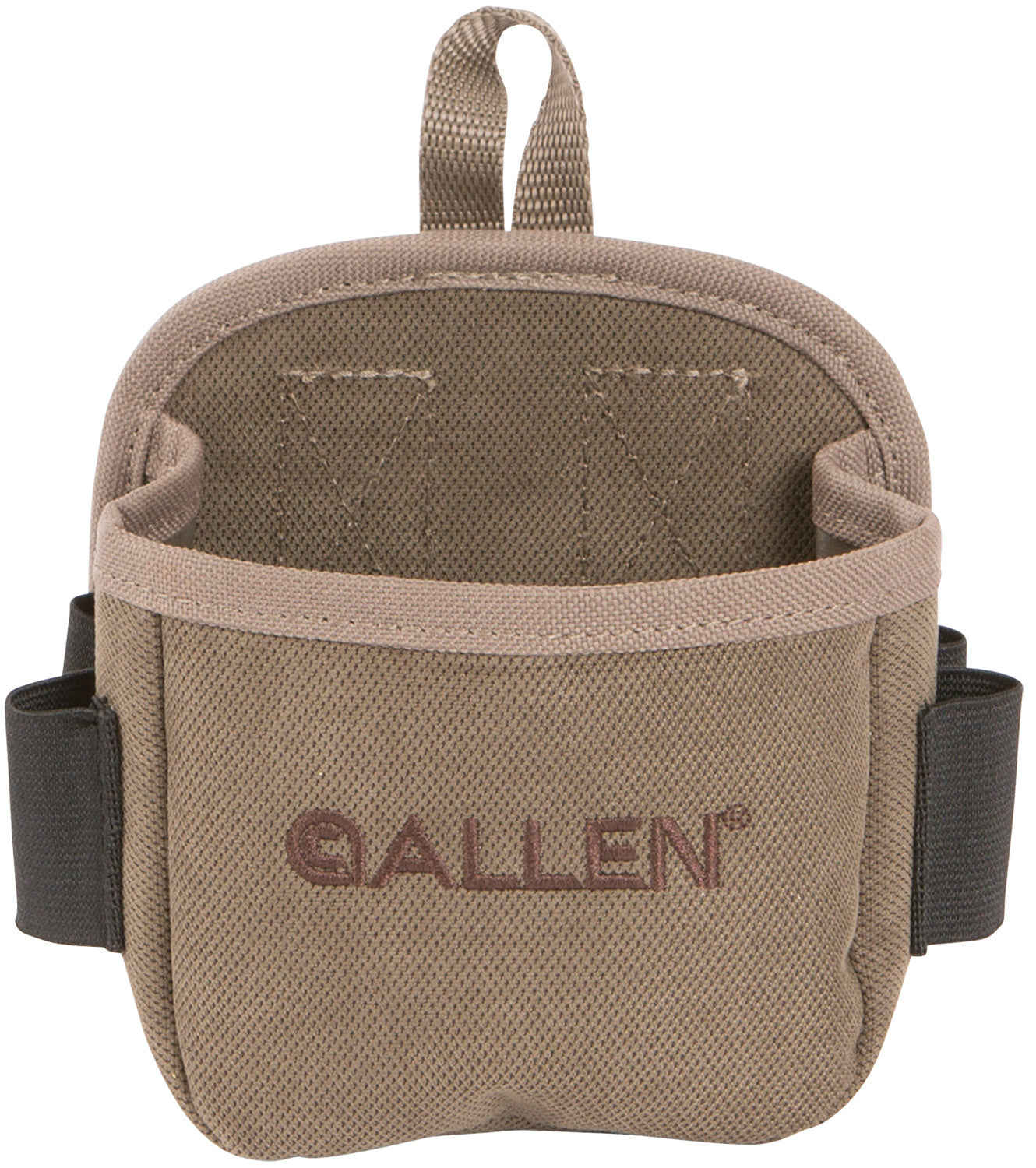 Allen 2203 Select Shell Carrier Tan Canvas 25rd with Belt Clip