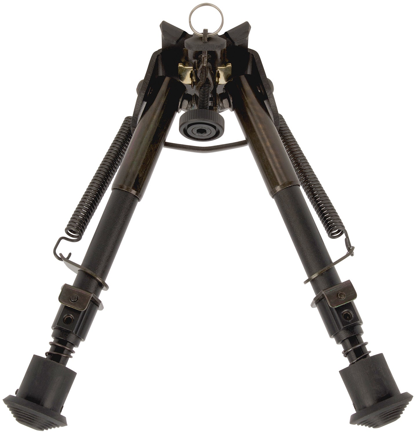 Allen 2207 Bozeman Sling Stud Bipod Black Aluminum Rubber Feet 6"-9"