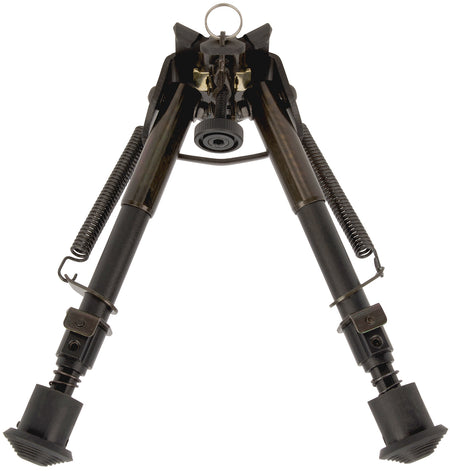 Allen 2207 Bozeman Sling Stud Bipod Black Aluminum Rubber Feet 6"-9"