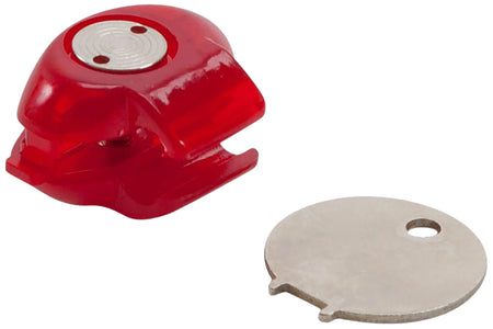 Allen Universal Trigger Lock 18511 Red Polymer Key-Operated Handgun Revolver Fit
