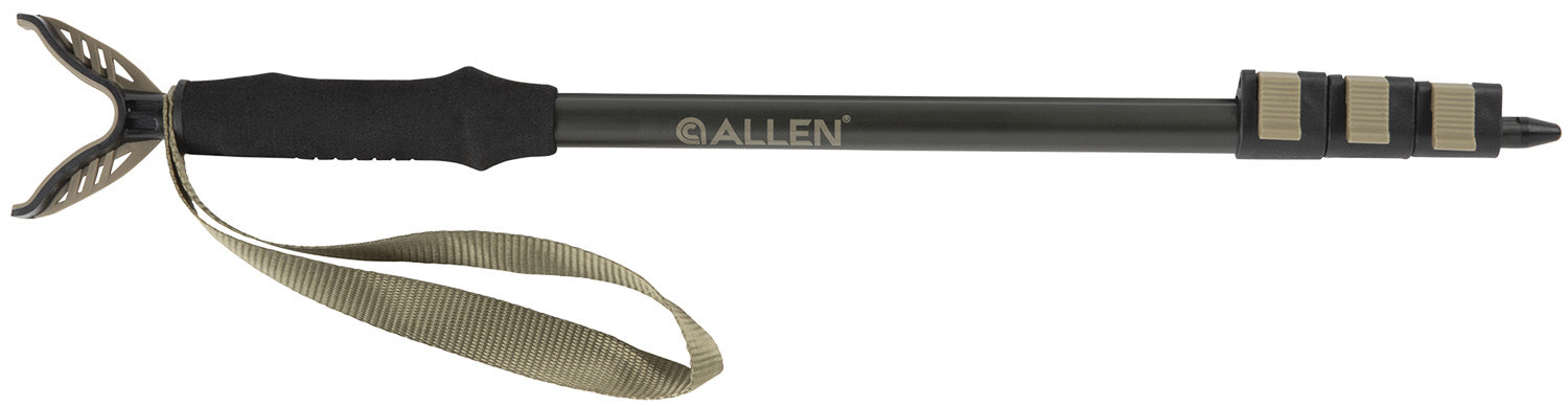 Allen 2163 Swift Adjustable Shooting Monopod Black Aluminum Padded Grip 21.5"-61"
