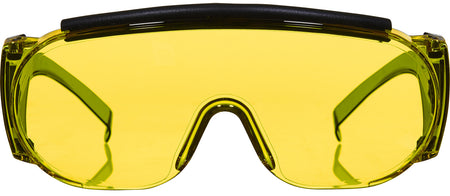Allen Company Fit-Over Shooting Safety Glasses Yellow Lens Gray Frame