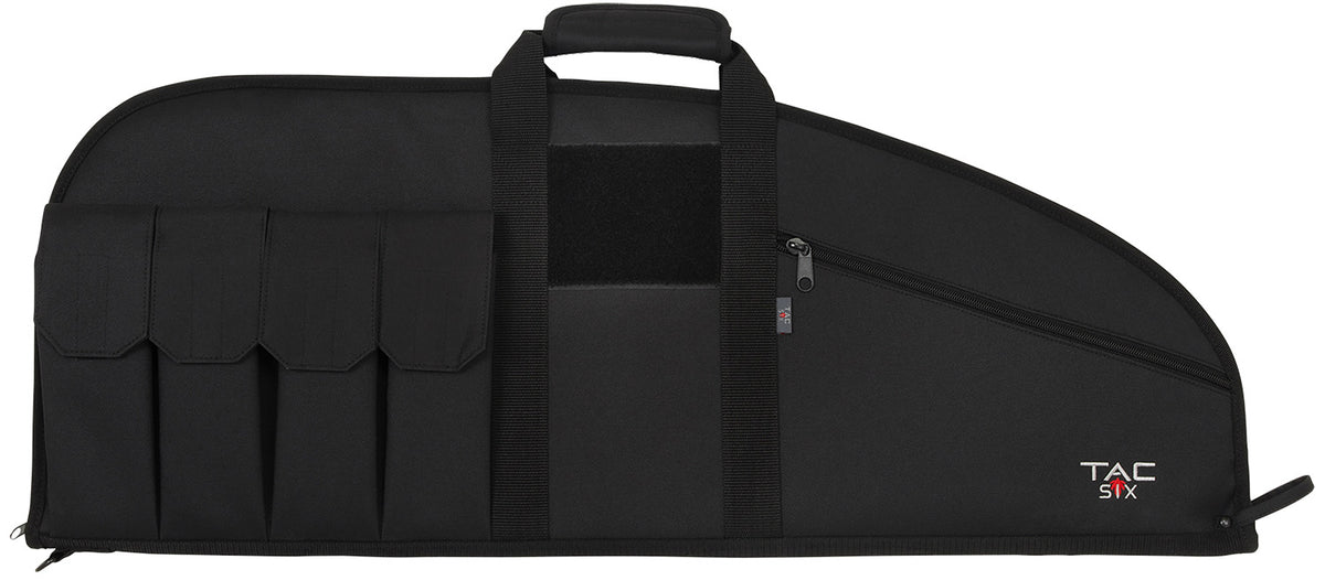 Tac Six 10632 32" Tactical Rifle Case Black Endura Soft Knit Lining