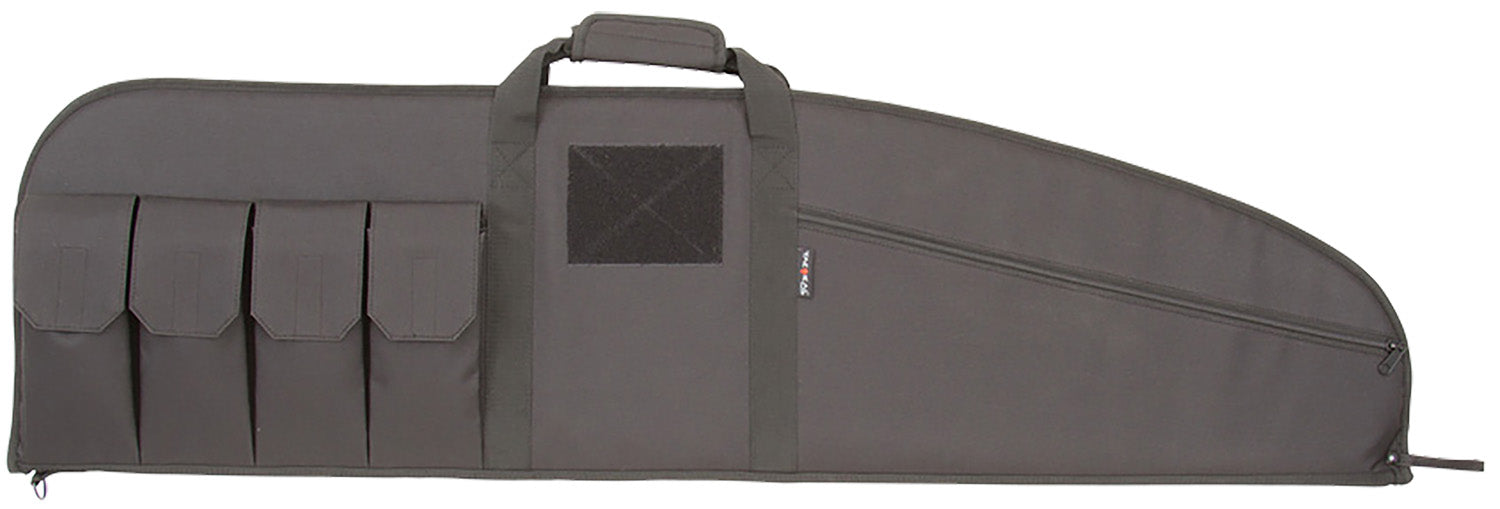 Tac Six 10662 46" Tactical Rifle Case Black Endura Soft Knit Lining
