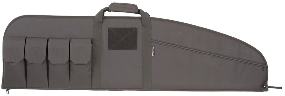 Tac Six 10662 46" Tactical Rifle Case Black Endura Soft Knit Lining