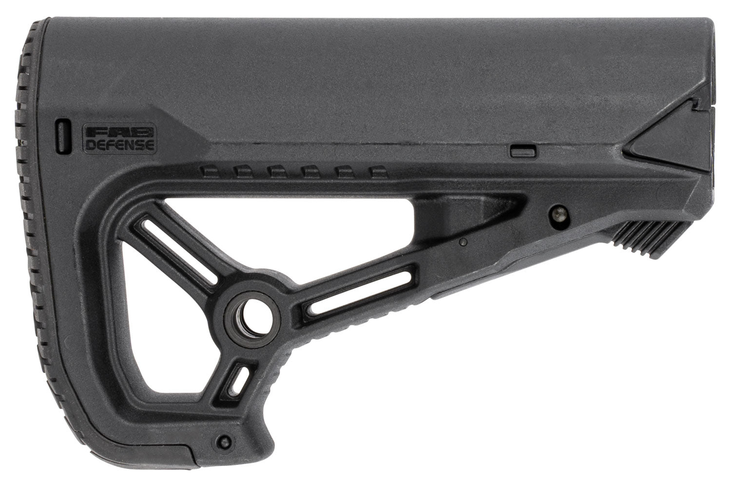 FAB Defense GL-Core S AR-15/M4 CQB Combat Buttstock Compact Design Black Fiberglass Polymer
