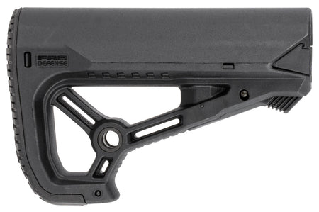 FAB Defense GL-Core S AR-15/M4 CQB Combat Buttstock Compact Design Black Fiberglass Polymer