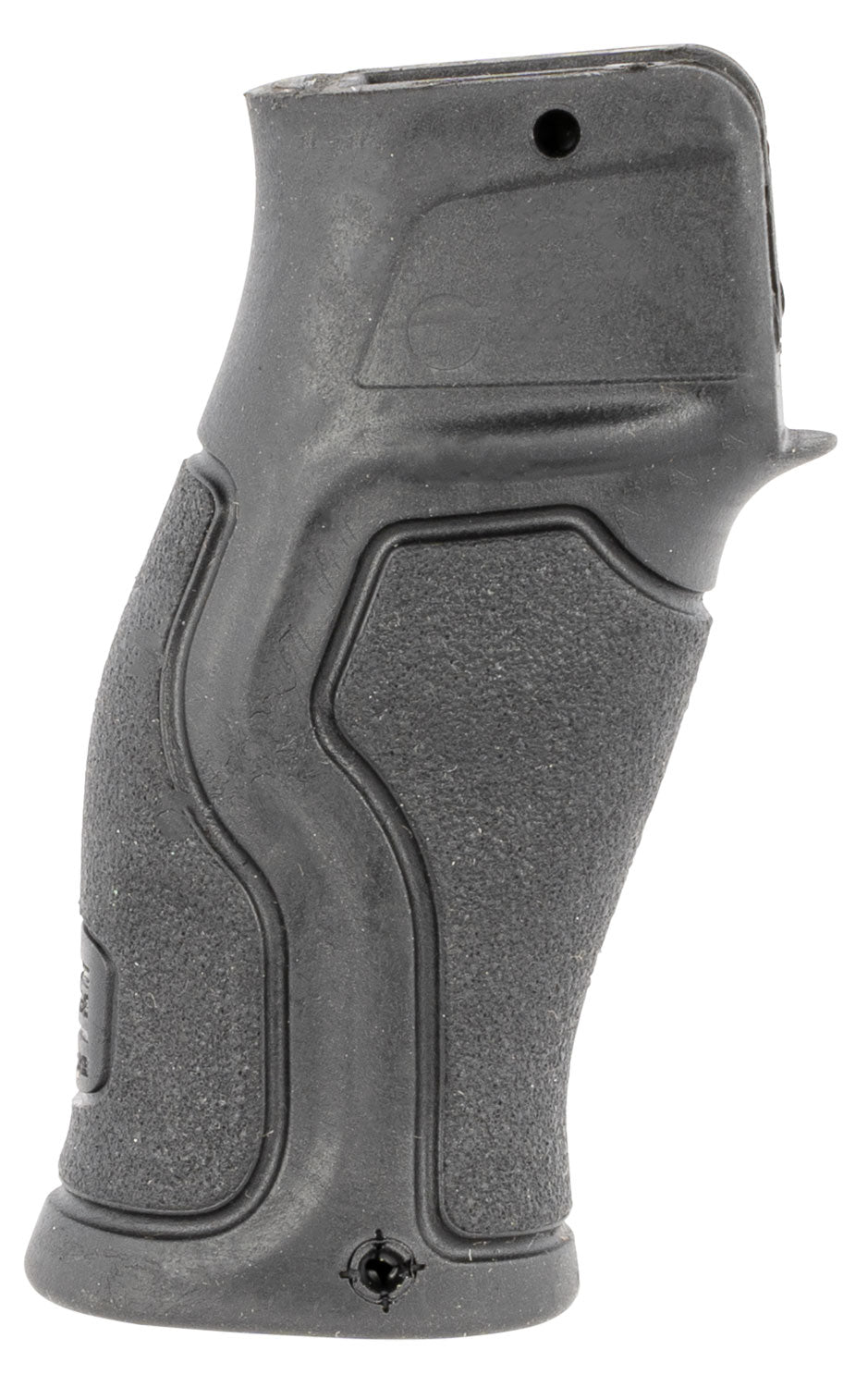 FAB Defense Gradus Black Flat Beavertail Ergonomic Grip 15 Degree Reinforced Polymer AR/AK