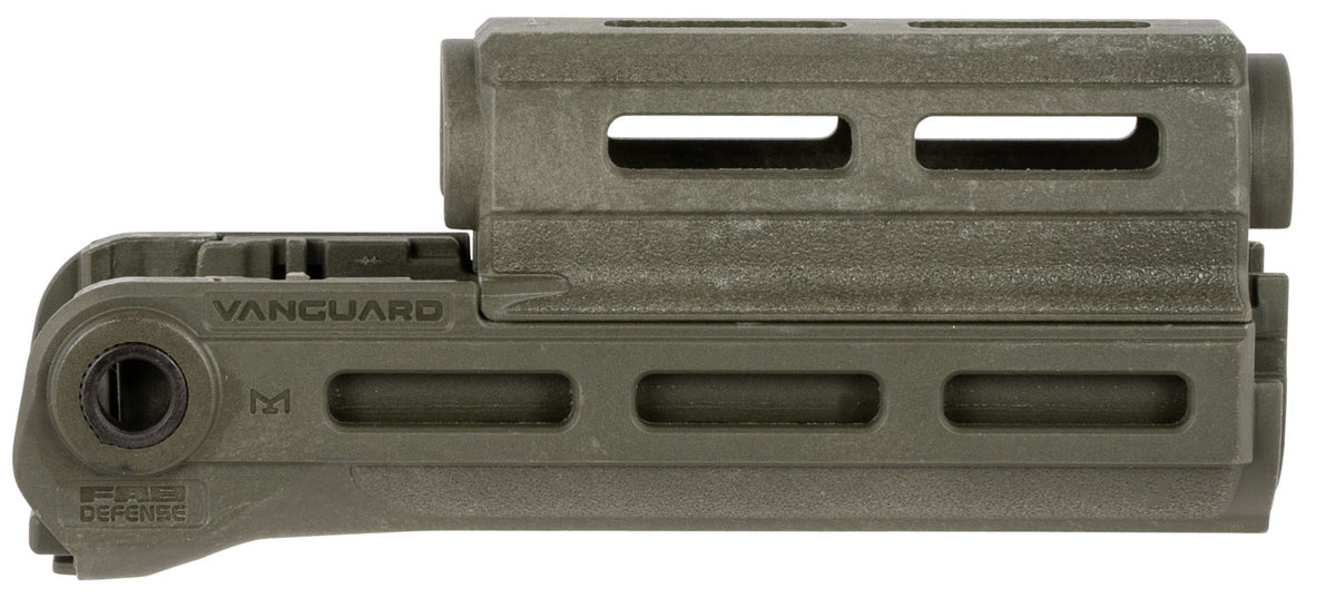 FAB Defense FXVANAKG AK-47/AKM Vanguard M-LOK Rail Handguard 6.41" OD Green