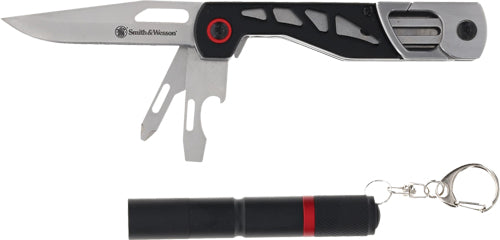 S&W Knife & Light Combination Multi-Tool Black Finish