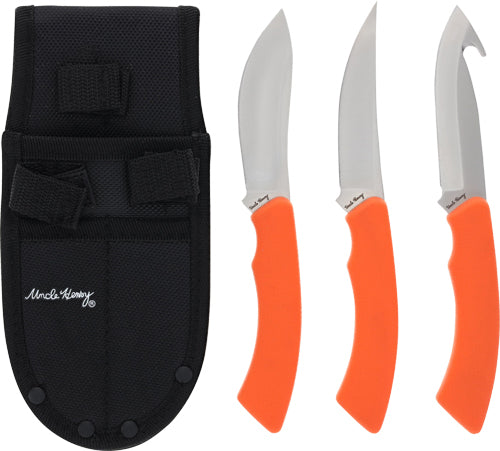 Uncle Henry Orange Stainless Hunter Combo Knife Promo 2025