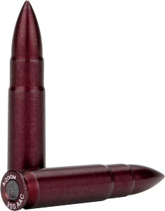 A-Zoom 2-Pack .300 Blackout Metal Snap Cap Dummy Rounds