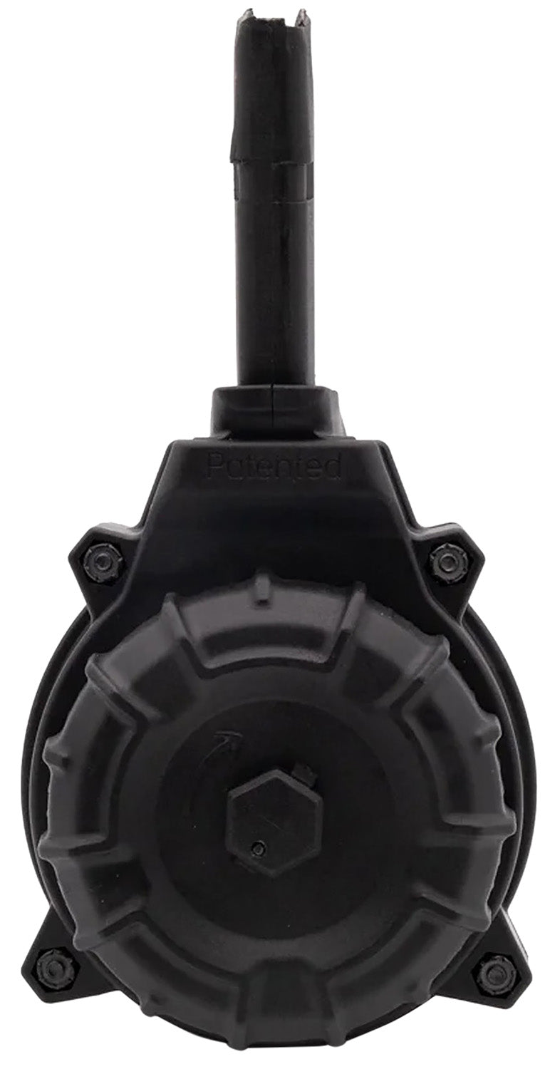 ProMag DRMA14 Standard 50rd 9mm Luger Drum Mag for Glock 43 Full Length Steel Insert Black