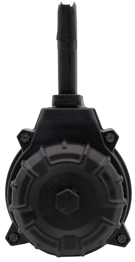 ProMag DRMA14 Standard 50rd 9mm Luger Drum Mag for Glock 43 Full Length Steel Insert Black