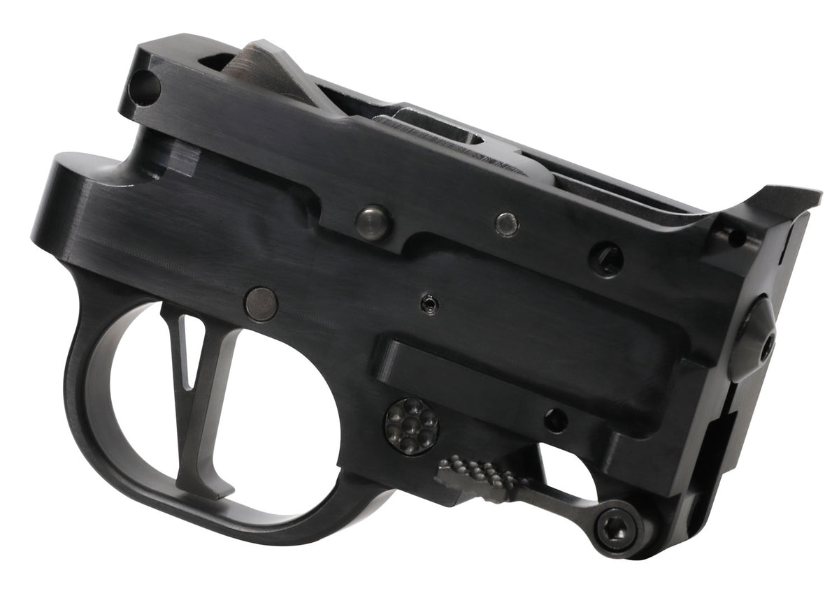 CMC Triggers 64503 Ruger 10/22 Black Flat Drop-In Trigger Group 3.50 lb Pull