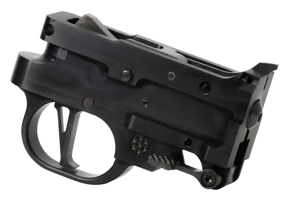 CMC Triggers 64503 Ruger 10/22 Black Flat Drop-In Trigger Group 3.50 lb Pull
