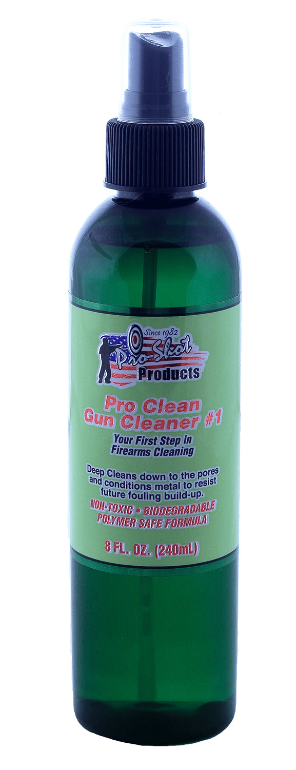 Pro-Shot PC8 Pro-Clean #1 Non-Toxic Gun Cleaner 8 oz. Spray Bottle