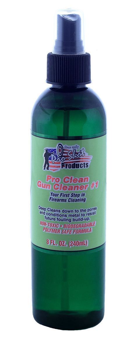 Pro-Shot PC8 Pro-Clean #1 Non-Toxic Gun Cleaner 8 oz. Spray Bottle