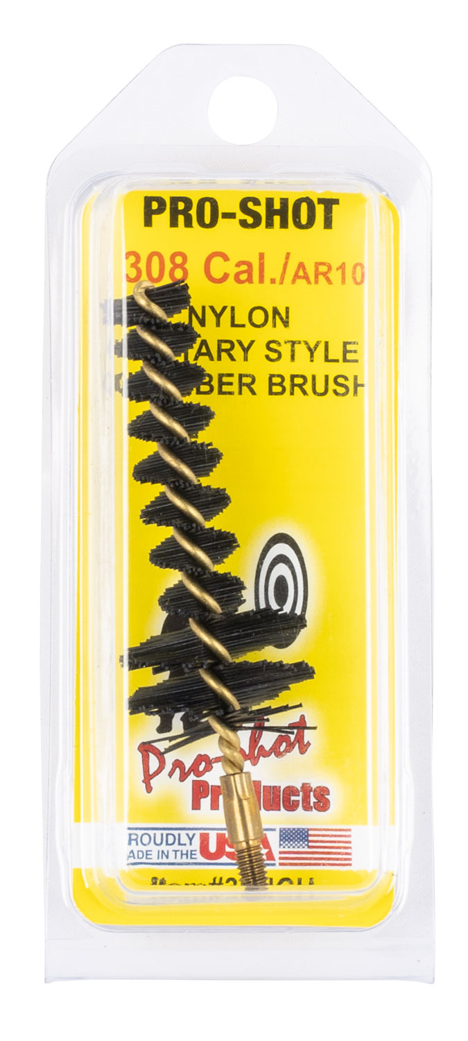Pro-Shot 30NCH AR Platform .308/7.62mm Military Style Chamber Brush Nylon #8-32 Thread