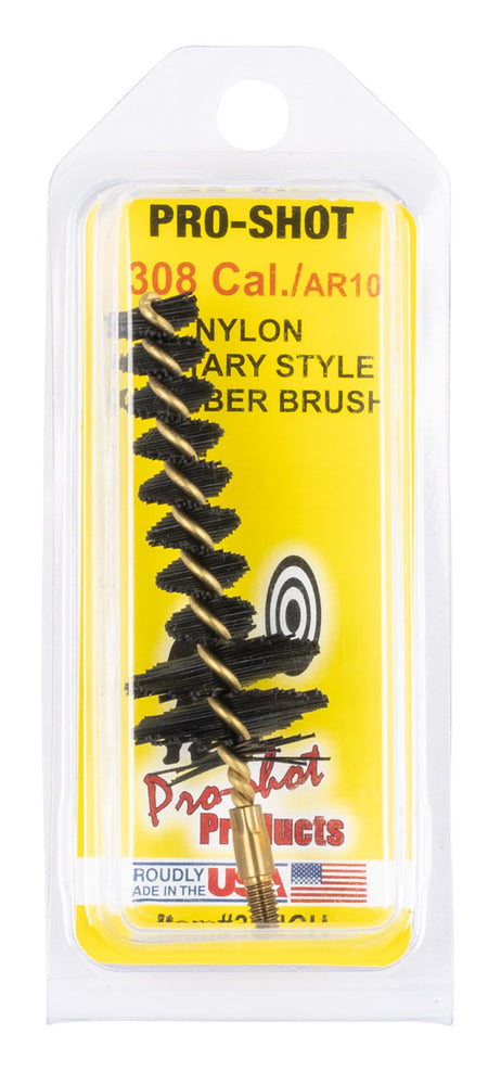 Pro-Shot 30NCH AR Platform .308/7.62mm Military Style Chamber Brush Nylon #8-32 Thread