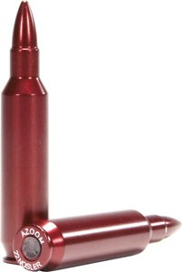 A-Zoom 2-Pack Metal Snap Cap .22 Nosler Rifle Dummy Rounds
