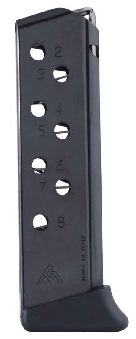 Mec-Gar Standard 32 ACP 8-Round Blued Mag with Finger Rest for Walther PP