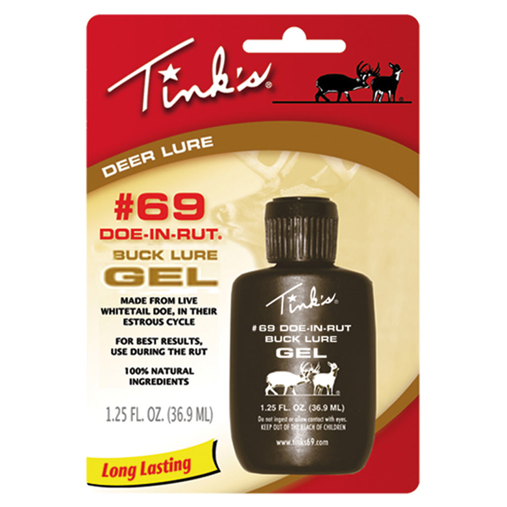 Tinks Doe-In-Rut #69 Whitetail Buck Lure Gel 1.25 oz. Estrous Scent