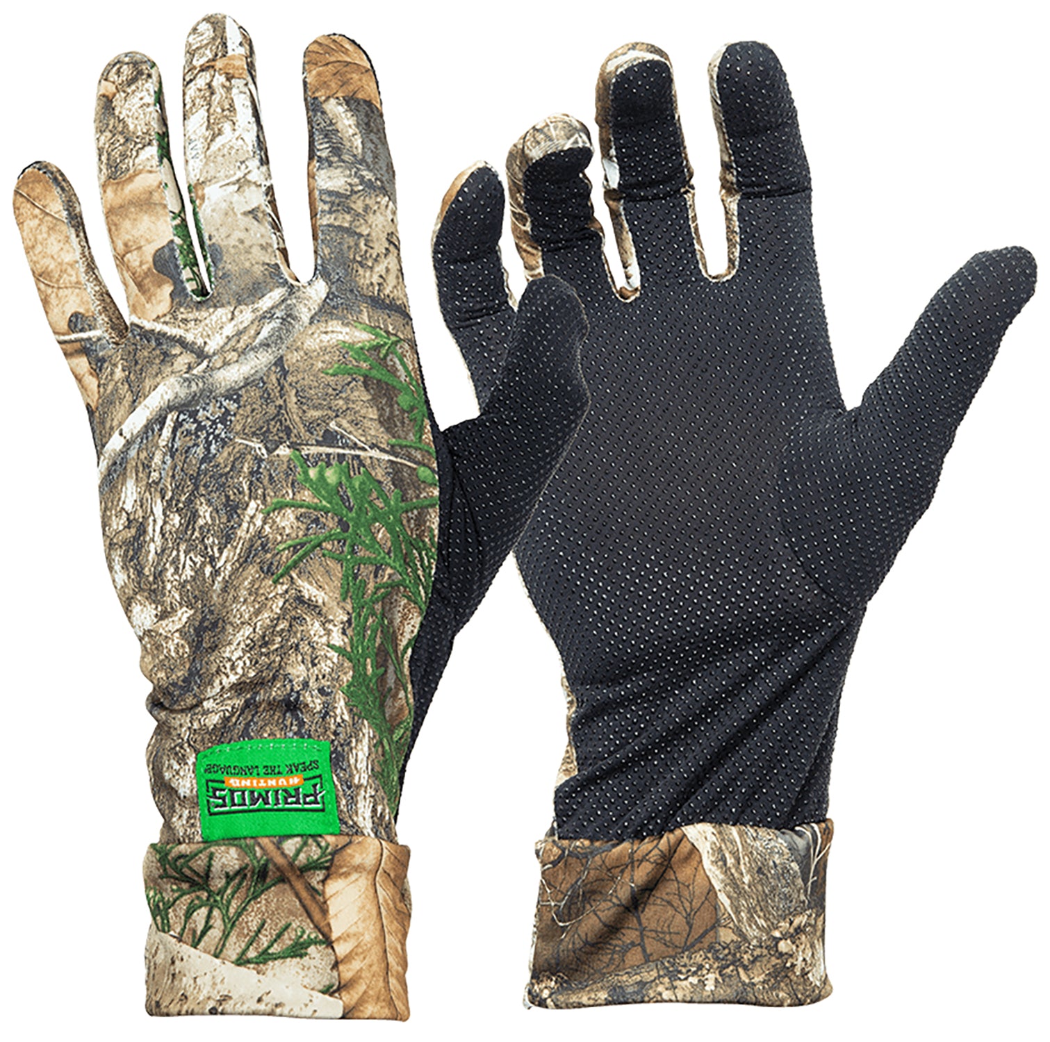 Primos PS6677 Realtree Edge Lightweight Stretch Fit Neoprene Gloves One Size