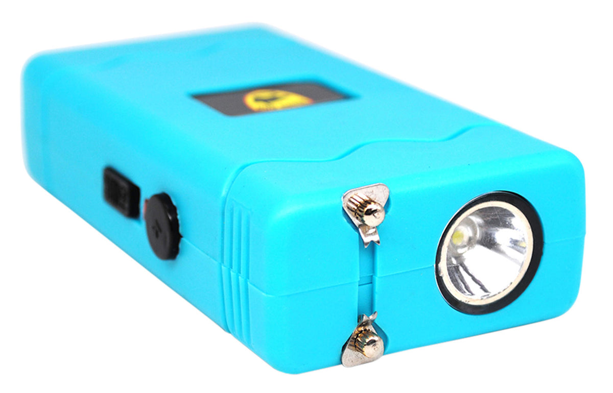 Guard Dog SDGDDHVTL Teal Disabler Stun Gun with Rechargeable Battery LED Light and Holster