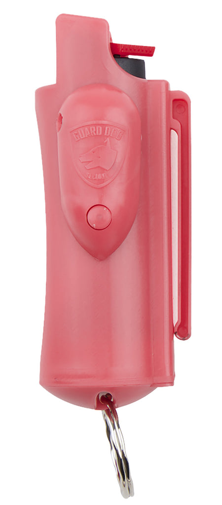 Guard Dog AccuFire Pink OC Pepper 0.50 oz Keychain with Belt Clip and Case
