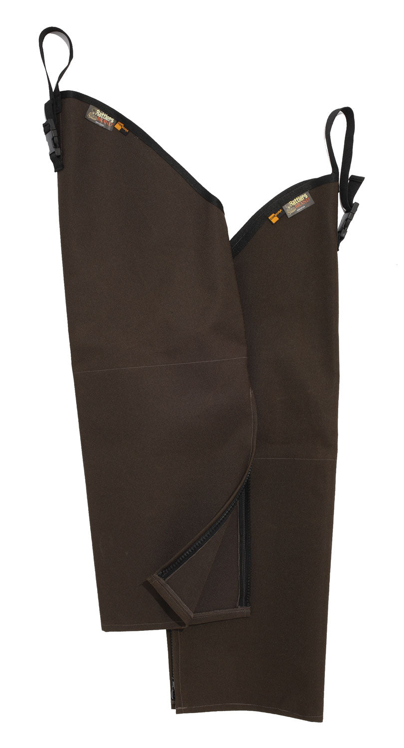 Boyt Rattlers Snake Proof Chaps 1000D Nylon Brown Regular 26" Thigh 30"-33" Length