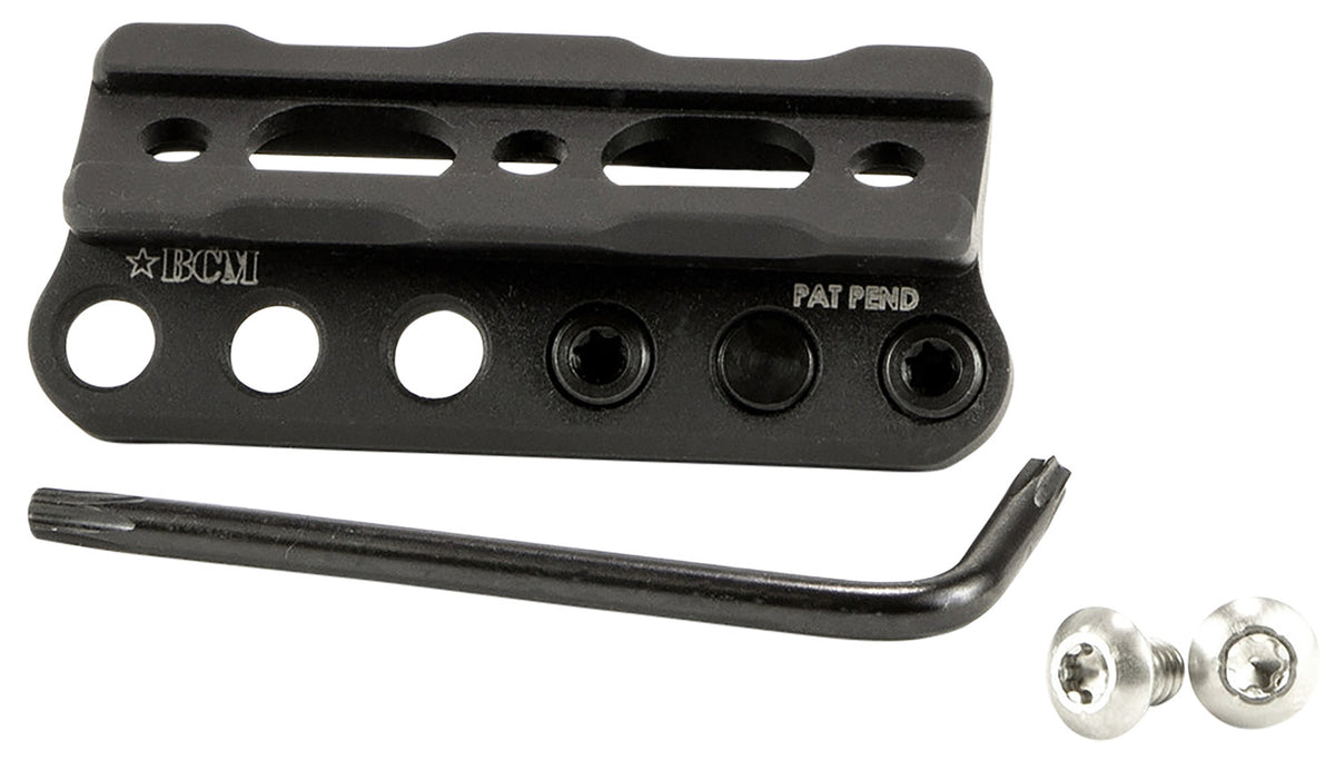 BCM SLMKM Modular KeyMod Scout Light Mount Ambidextrous Black Aluminum