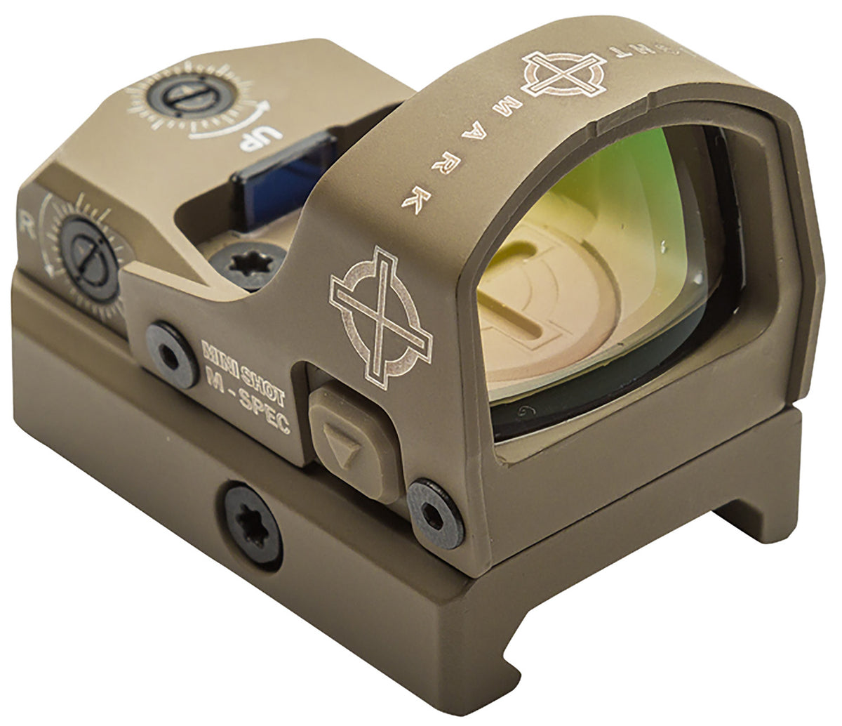 Sightmark SM26043DE Mini Shot M-Spec M1 FMS Dark Earth 3 MOA Dot Compact Sight